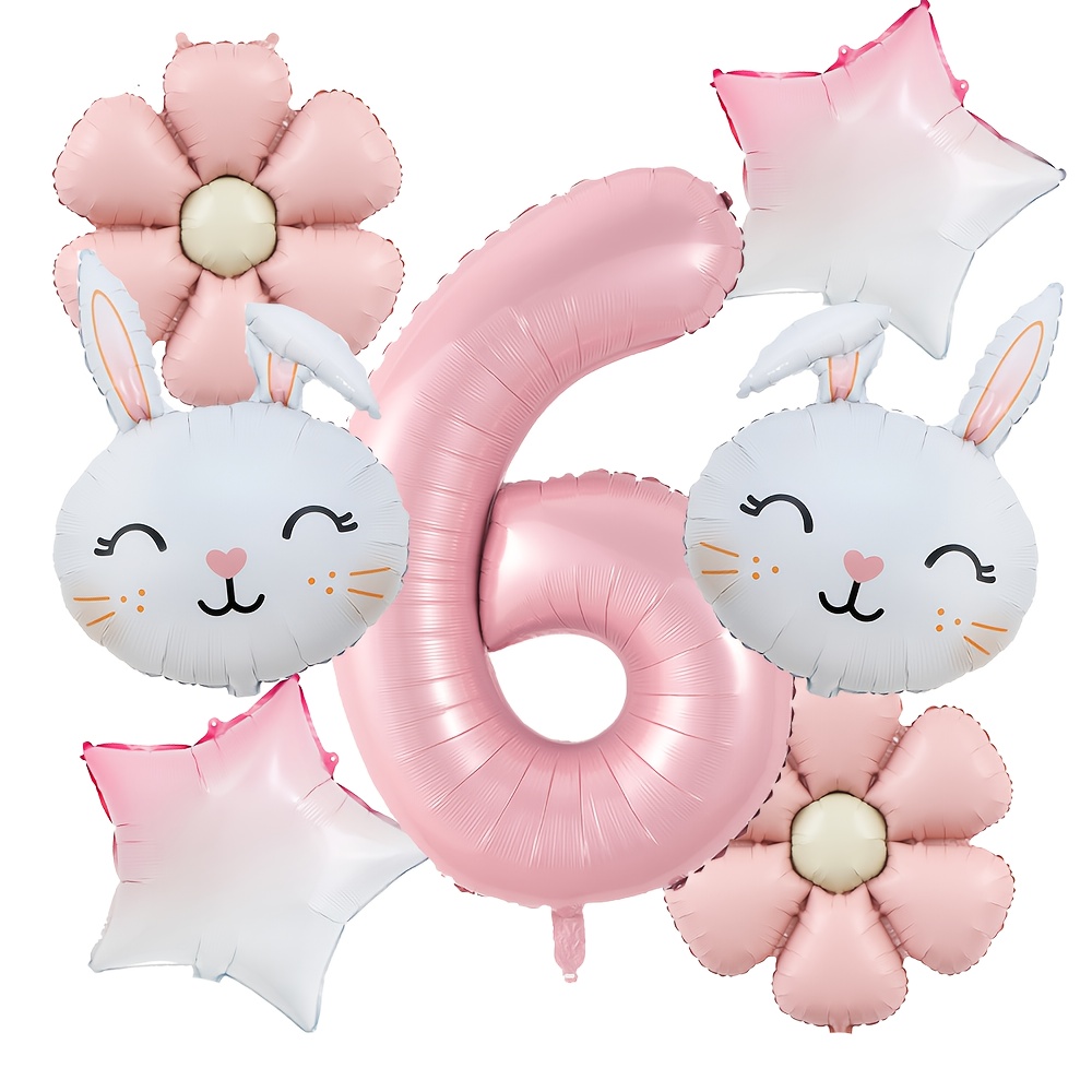 7pcs/set Easter Themed Cartoon - Confetti Balloon Set review and price