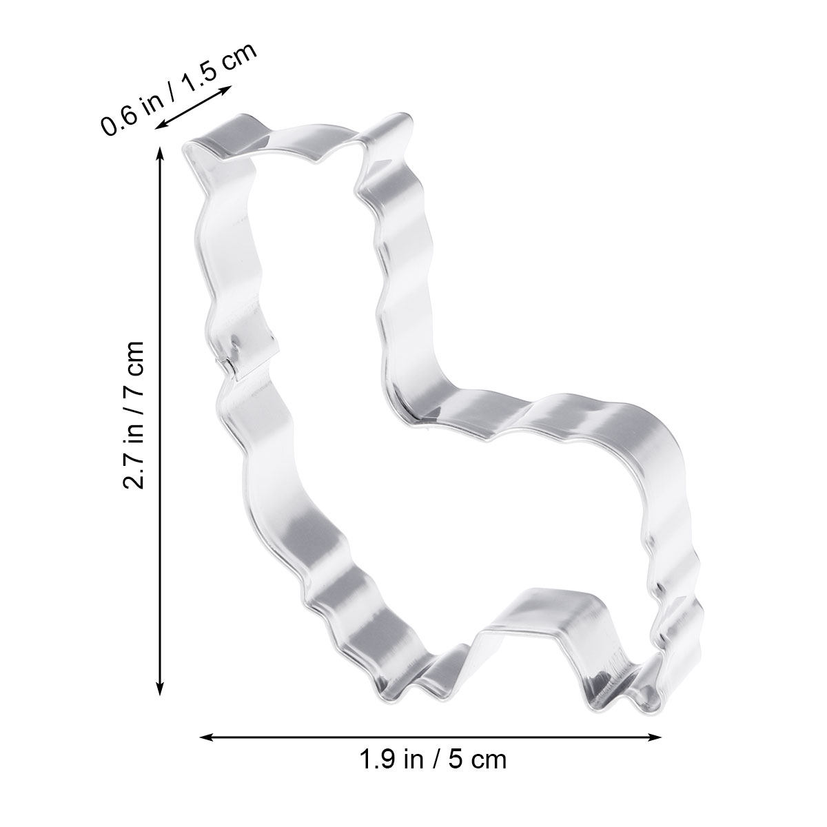 3Pcs Alpaca Shaped Stainless S - Wedding Supply Decor review and price