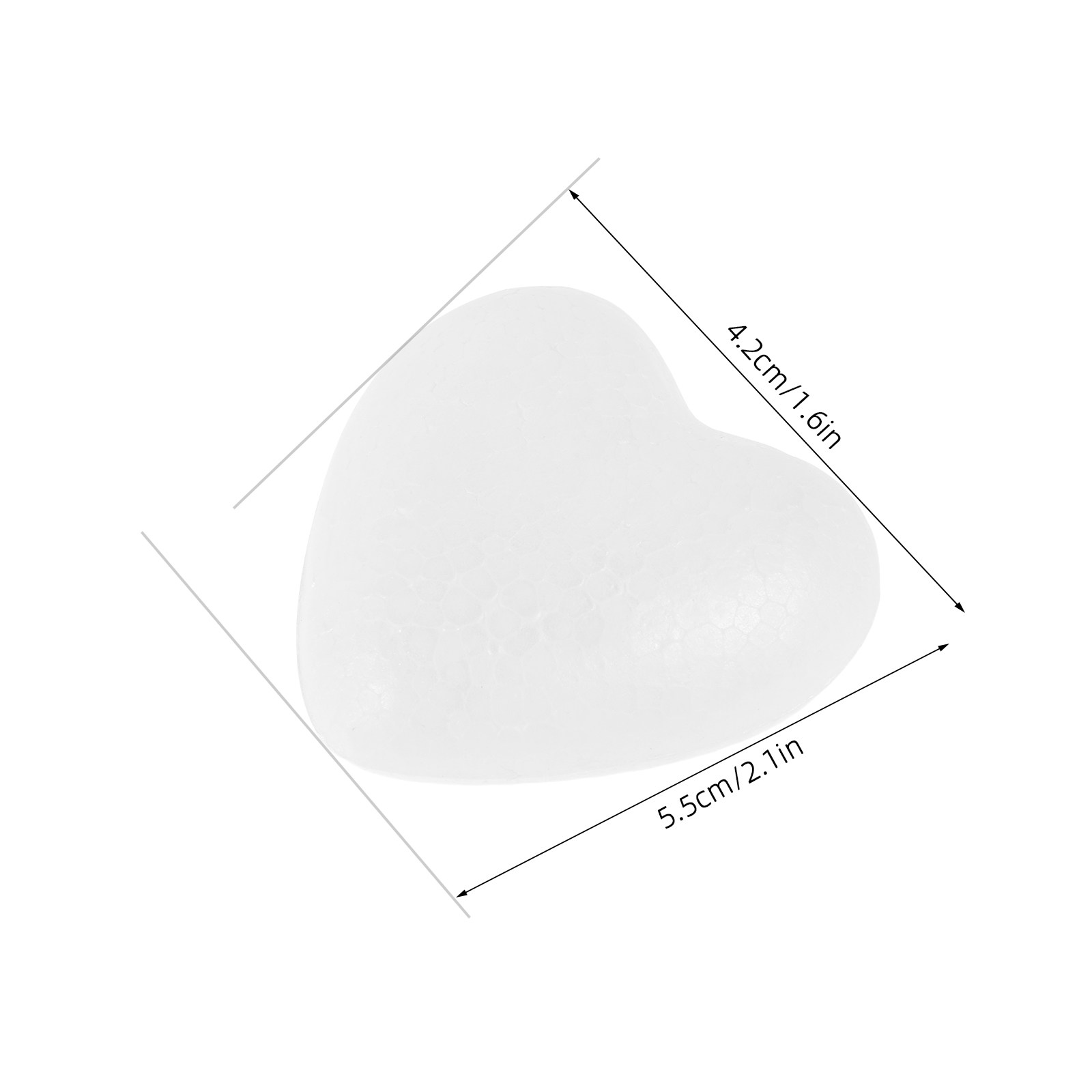 50Pcs Heart Shaped Foam Decora - Wedding Supply Decor review and price