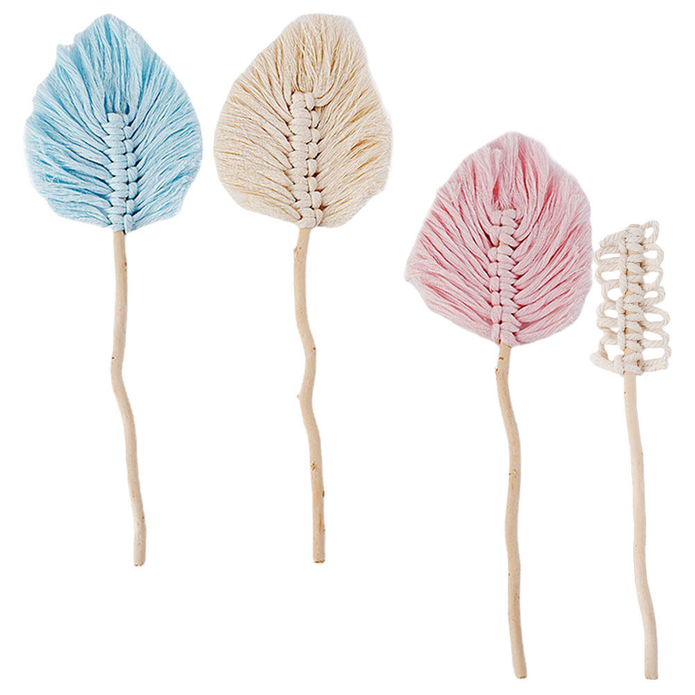 4Pcs Cotton Rope Leaf Shape Wa - Wedding Supply Decor review and price