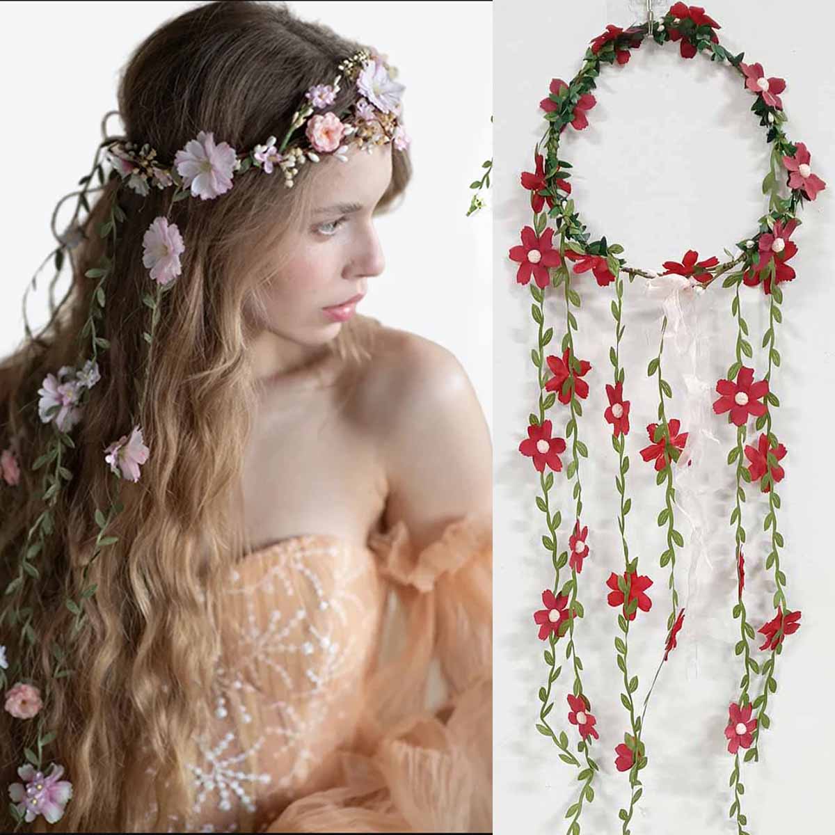 Bohemian Rattan Flower Vines C - Wedding Supply Store review and price