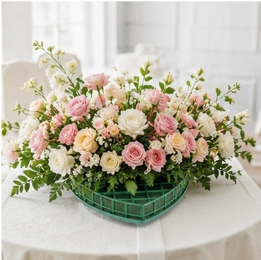 1Set Flower Mud Heart Floral F - Wedding Supply Decor review and price