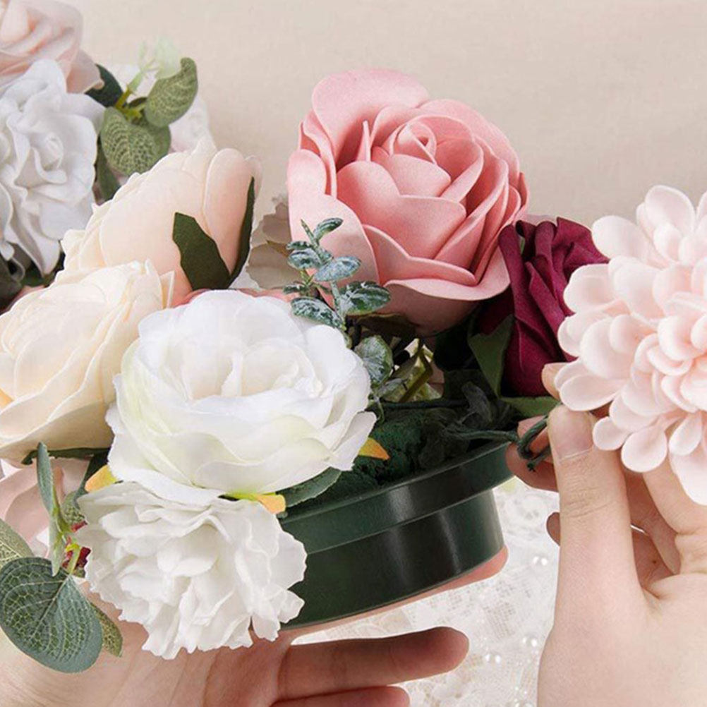 2Pcs Round Floral Mud Floral A - Wedding Supply Decor review and price